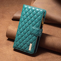 Funda de Cuero Cartera con Soporte Carcasa B12F para Xiaomi Redmi A1 Plus Verde