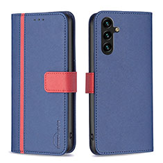 Funda de Cuero Cartera con Soporte Carcasa B13F para Samsung Galaxy A13 5G Azul