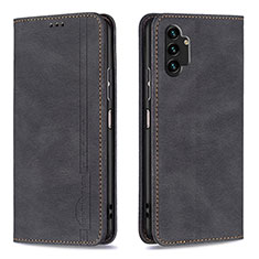 Funda de Cuero Cartera con Soporte Carcasa B15F para Samsung Galaxy A13 4G Negro