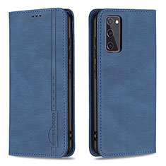 Funda de Cuero Cartera con Soporte Carcasa B15F para Samsung Galaxy S20 FE 4G Azul