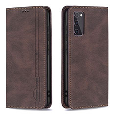 Funda de Cuero Cartera con Soporte Carcasa B15F para Samsung Galaxy S20 FE 5G Marron