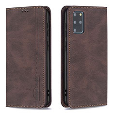 Funda de Cuero Cartera con Soporte Carcasa B15F para Samsung Galaxy S20 Plus 5G Marron