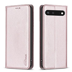 Funda de Cuero Cartera con Soporte Carcasa B17F para Google Pixel 7 5G Oro Rosa