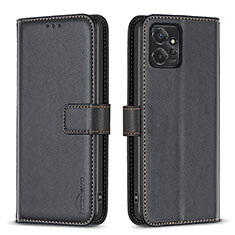 Funda de Cuero Cartera con Soporte Carcasa B17F para Motorola Moto G Power 5G (2023) Negro