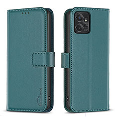 Funda de Cuero Cartera con Soporte Carcasa B17F para Motorola Moto G Power 5G (2023) Verde