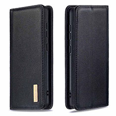 Funda de Cuero Cartera con Soporte Carcasa B17F para Samsung Galaxy A71 5G Negro