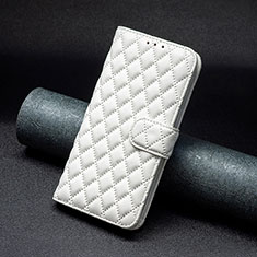 Funda de Cuero Cartera con Soporte Carcasa B19F para Motorola Moto G84 5G Blanco