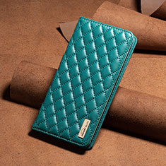 Funda de Cuero Cartera con Soporte Carcasa B19F para Nokia G22 Verde