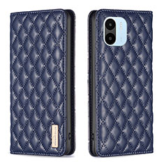 Funda de Cuero Cartera con Soporte Carcasa B19F para Xiaomi Poco C51 Azul