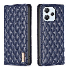 Funda de Cuero Cartera con Soporte Carcasa B19F para Xiaomi Redmi 12 4G Azul