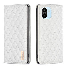 Funda de Cuero Cartera con Soporte Carcasa B19F para Xiaomi Redmi A2 Plus Blanco