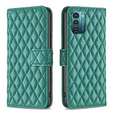 Funda de Cuero Cartera con Soporte Carcasa B20F para Nokia G11 Verde