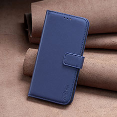 Funda de Cuero Cartera con Soporte Carcasa B22F para Nokia C12 Azul