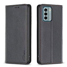 Funda de Cuero Cartera con Soporte Carcasa B23F para Nokia G22 Negro