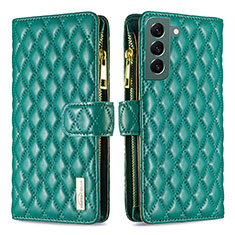 Funda de Cuero Cartera con Soporte Carcasa BF1 para Samsung Galaxy S23 5G Verde