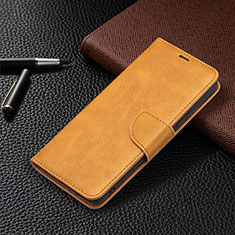 Funda de Cuero Cartera con Soporte Carcasa BF1 para Xiaomi Redmi Note 10 Pro 4G Marron Claro