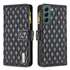 Funda de Cuero Cartera con Soporte Carcasa BF2 para Samsung Galaxy S22 Plus 5G Negro