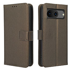 Funda de Cuero Cartera con Soporte Carcasa BY1 para Google Pixel 8 5G Marron