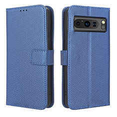 Funda de Cuero Cartera con Soporte Carcasa BY1 para Google Pixel 8 Pro 5G Azul