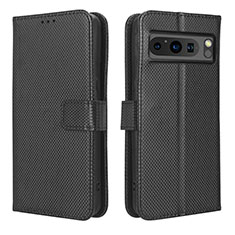 Funda de Cuero Cartera con Soporte Carcasa BY1 para Google Pixel 8 Pro 5G Negro