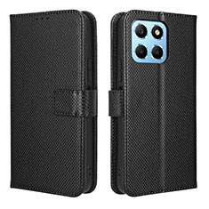 Funda de Cuero Cartera con Soporte Carcasa BY1 para Huawei Honor 70 Lite 5G Negro