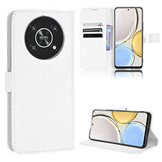 Funda de Cuero Cartera con Soporte Carcasa BY1 para Huawei Honor Magic4 Lite 5G Blanco