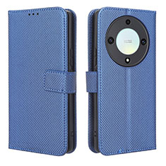 Funda de Cuero Cartera con Soporte Carcasa BY1 para Huawei Honor Magic5 Lite 5G Azul