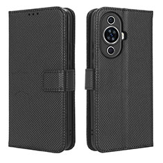 Funda de Cuero Cartera con Soporte Carcasa BY1 para Huawei Nova 11 Negro