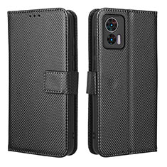 Funda de Cuero Cartera con Soporte Carcasa BY1 para Motorola Moto Edge 30 Neo 5G Negro