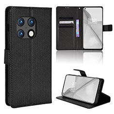 Funda de Cuero Cartera con Soporte Carcasa BY1 para OnePlus 10 Pro 5G Negro