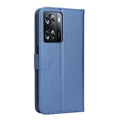 Funda de Cuero Cartera con Soporte Carcasa BY1 para OnePlus Nord N20 SE Azul