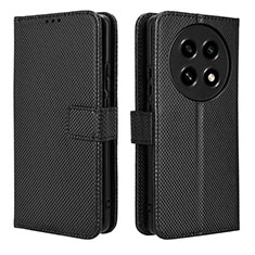 Funda de Cuero Cartera con Soporte Carcasa BY1 para Oppo A2 Pro 5G Negro