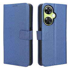 Funda de Cuero Cartera con Soporte Carcasa BY1 para Oppo K11x 5G Azul