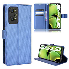 Funda de Cuero Cartera con Soporte Carcasa BY1 para Realme GT Neo 3T 5G Azul