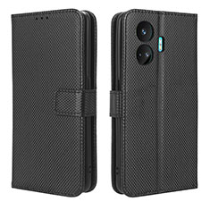 Funda de Cuero Cartera con Soporte Carcasa BY1 para Realme GT Neo5 SE 5G Negro