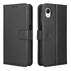 Funda de Cuero Cartera con Soporte Carcasa BY1 para Samsung Galaxy A23s Negro