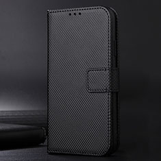 Funda de Cuero Cartera con Soporte Carcasa BY1 para Sharp Aquos Sense6s Negro