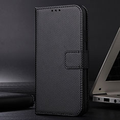 Funda de Cuero Cartera con Soporte Carcasa BY1 para Xiaomi Redmi 10 Power Negro