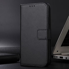 Funda de Cuero Cartera con Soporte Carcasa BY1 para Xiaomi Redmi 9 Prime India Negro