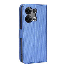 Funda de Cuero Cartera con Soporte Carcasa BY1 para Xiaomi Redmi Note 13 Pro 5G Azul