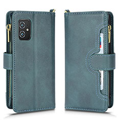 Funda de Cuero Cartera con Soporte Carcasa BY2 para Asus ZenFone 8 Mini Verde