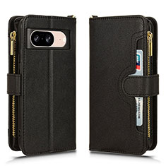 Funda de Cuero Cartera con Soporte Carcasa BY2 para Google Pixel 8 5G Negro