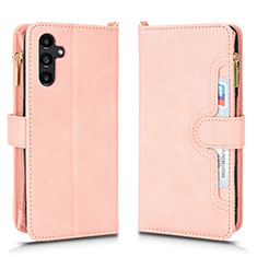 Funda de Cuero Cartera con Soporte Carcasa BY2 para Samsung Galaxy A13 5G Oro Rosa