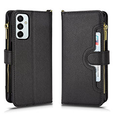 Funda de Cuero Cartera con Soporte Carcasa BY2 para Samsung Galaxy M23 5G Negro