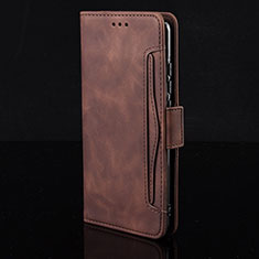 Funda de Cuero Cartera con Soporte Carcasa BY2 para Xiaomi Redmi 11 Prime 5G Marron