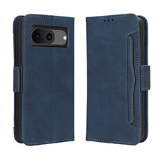 Funda de Cuero Cartera con Soporte Carcasa BY3 para Google Pixel 8 5G Azul