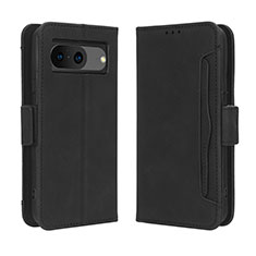 Funda de Cuero Cartera con Soporte Carcasa BY3 para Google Pixel 8 5G Negro