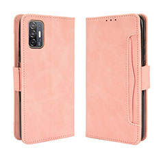 Funda de Cuero Cartera con Soporte Carcasa BY3 para HTC Desire 21 Pro 5G Rosa