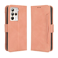 Funda de Cuero Cartera con Soporte Carcasa BY3 para HTC U23 Pro 5G Rosa