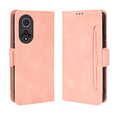 Funda de Cuero Cartera con Soporte Carcasa BY3 para Huawei Honor 50 Pro 5G Rosa